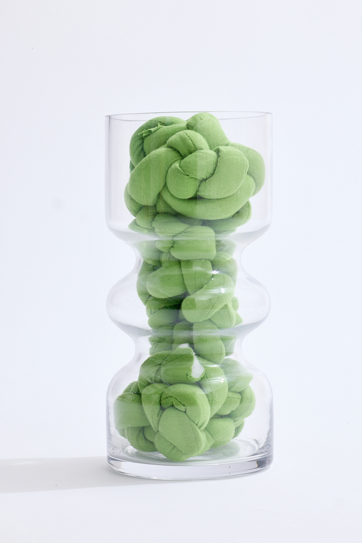 Anima-in anima installation by oneg - glass and mixed media exploring body exterior and interior